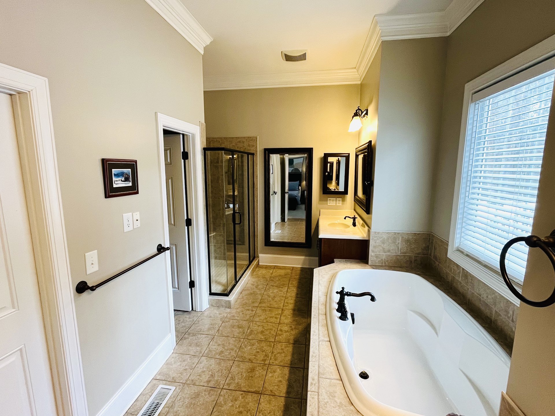 Primary spa bathroom